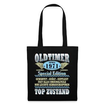 Oldtimer April 1971 Special Edition - Stoffbeutel - Schwarz - Vorne