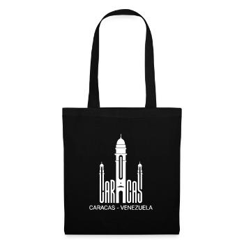 Venezuela, Caracas, Panthéon national, vénézuélien - Sac en tissu - noir - Devant