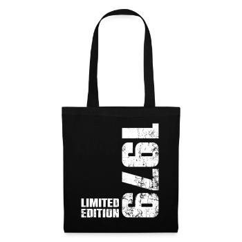 Cadeau d'anniversaire 47 ans 1979 Homme Femme - Sac en tissu - noir - Devant