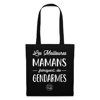 Les meilleures mamans fabriquent des gendarmes - Sac en tissu - noir - Devant