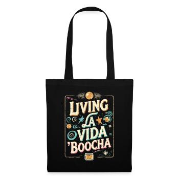 Kombucha Living La Viada Boocha - Tote Bag - black - Front