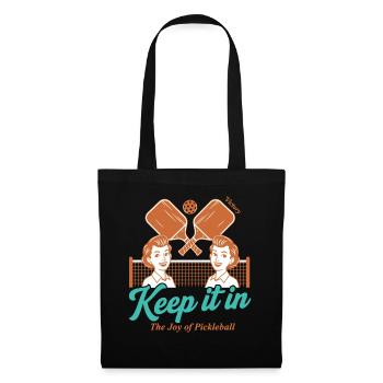 Pickleball funny player paddles Keep it in Joy of - Tote Bag - black - Front