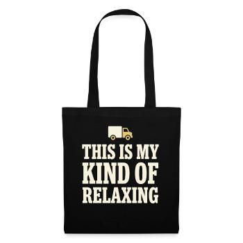 Truck Sim Truck Simulator Sim Trucker Long Haul - Tote Bag - black - Front