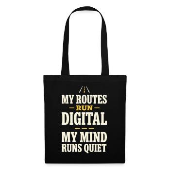 Truck Sim Truck Simulator Sim Trucker Long Haul - Tote Bag - black - Front