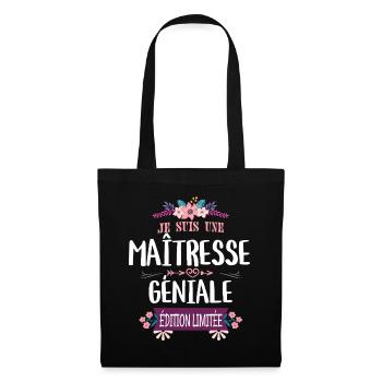 Maîtresse Géniale Édition Limitée - Sac en tissu - noir - Devant