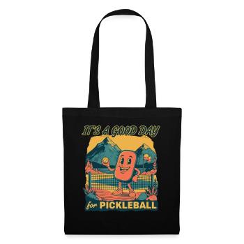 Pickleball Its A Good Day For Pickleball Funny - Tote Bag - black - Front
