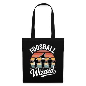 Table Soccer Evolution Funny Foosball Foosball - Tote Bag - black - Front