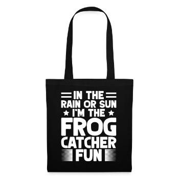 Frog Catcher Rain Or Sun Frog - Tote Bag - black - Front