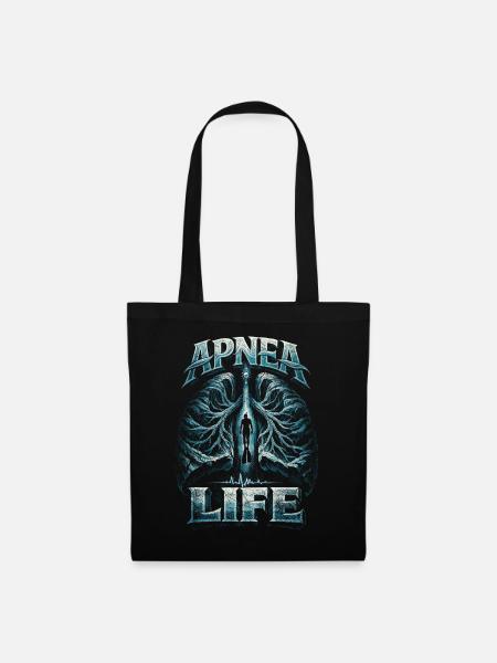 Apnoetauchen Freitauchen Apnea Life - Stoffbeutel - Schwarz