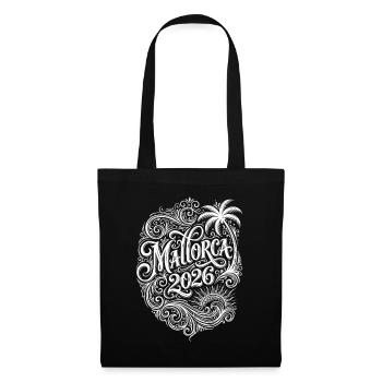 Mallorca 2026 Saying - Tote Bag - black - Front