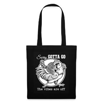 Gotta Eat Circle Emblem - Tote Bag - black - Front
