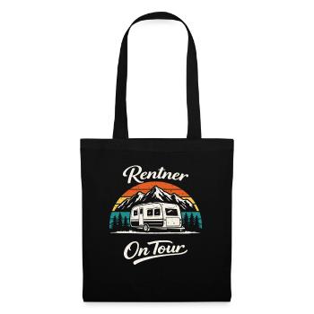 Caravane de chemises de camping pour retraits en tournée - Sac en tissu - noir - Devant