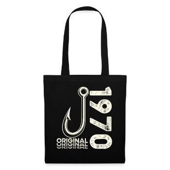 56th Birthday Gift Angler Fishing Man 1970's - Tote Bag - black - Front