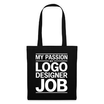 Logo Designer My Passion My Creative Designer - Tote Bag - black - Front