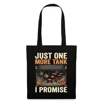 Aquarium Fish Saying Gift Funny - Tote Bag - black - Front