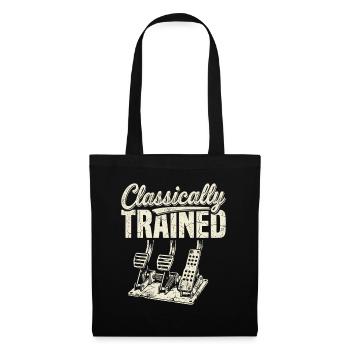 Pédales classiques - Sac en tissu - noir - Devant