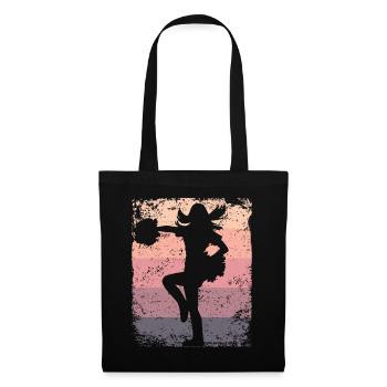 Cheerleader Cheer Mom Cheerleading - Tote Bag - black - Front