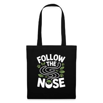Follow The Nose Dog Nose Work Fun - Tote Bag - black - Front
