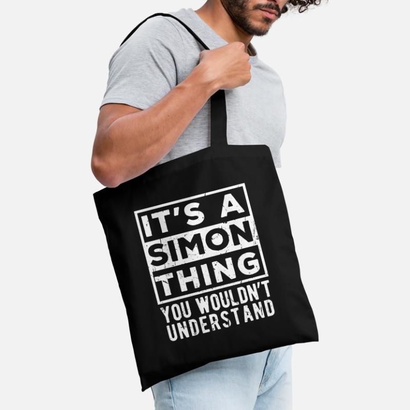 C’est une chose de Simon que tu ne comprendrais pas Sac en tissu
