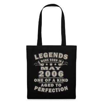 Birthday May 2006 - Tote Bag - black - Front