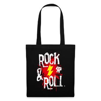 Rock 'n' Roll - Stoffbeutel - Schwarz - Vorne