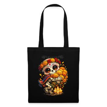 Dia De Los Muertos - Stoffbeutel - Schwarz - Vorne