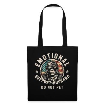 Vintage Gorilla Do Not Pet Tee - Tote Bag - black - Front
