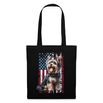Yorkshire Terrier US Yorkshire Terrier - Tote Bag - black - Front