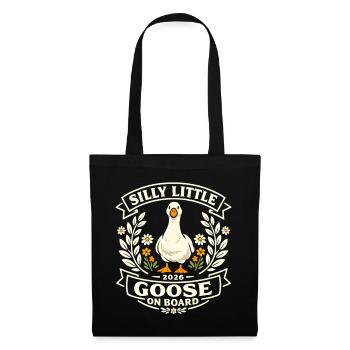 Silly Little Goose - Stoffbeutel - Schwarz - Vorne