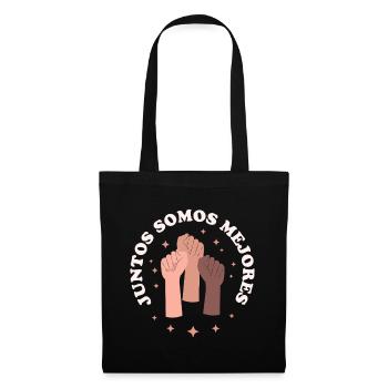 United Fists Circle - Tote Bag - black - Front