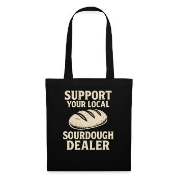 Baking Baker Baker Sourdough Bread Gift Idea - Tote Bag - black - Front