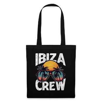Ibiza Crew - Stoffbeutel - Schwarz - Vorne