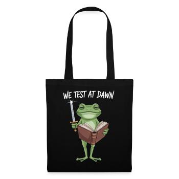 Wir testen bei Dawn Frog Wizard - Stoffbeutel - Schwarz - Vorne