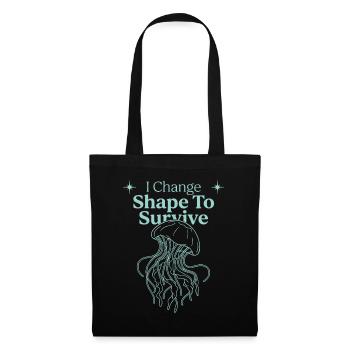 Jellyfish Ocean Jellyfish Flowy Soft Ocean Marine - Tote Bag - black - Front