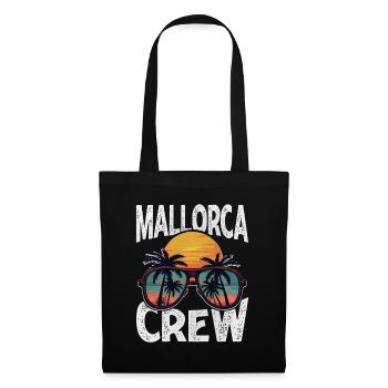 Mallorca Crew - Stoffbeutel - Schwarz - Vorne