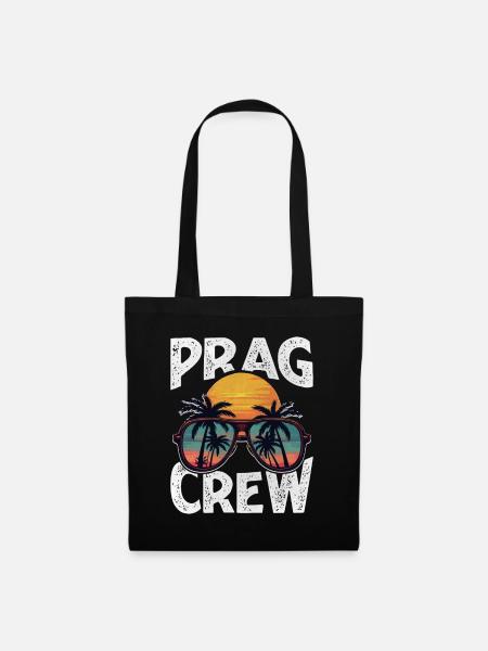 Prag Crew - Stoffbeutel - Schwarz