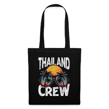 Équipage thaïlandais - Sac en tissu - noir - Devant