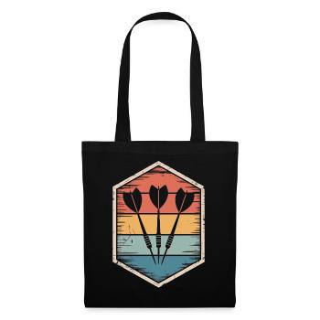 Darts design for darts players for darts fans - Tote Bag - black - Front