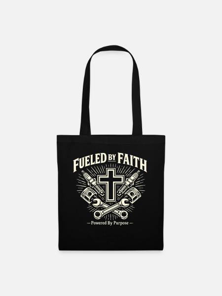 Faith Schrauber - Stoffbeutel - Schwarz