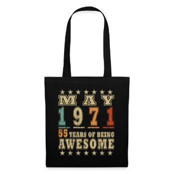 Mai 1971 – mai 1971 - Sac en tissu - noir - Devant