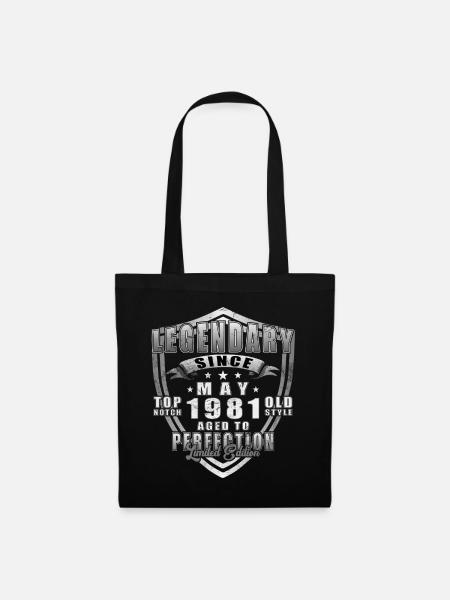 Mai 1981 - Mai 1981 - Stoffbeutel - Schwarz