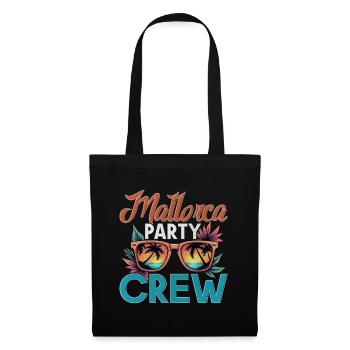 Mallorca Crew - Stoffbeutel - Schwarz - Vorne