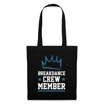 Breakdance Crew - Stoffbeutel - Schwarz - Vorne