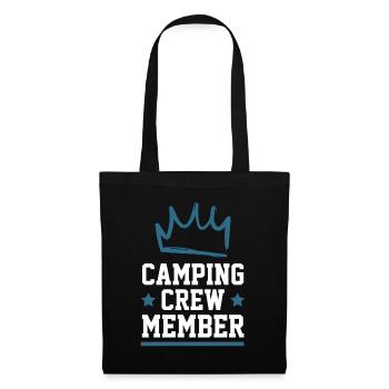 Camping Crew - Tote Bag - black - Front