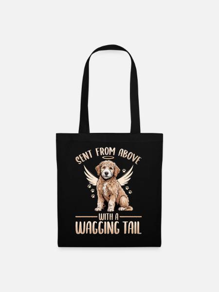 Goldendoodle Dog Breed - Stoffbeutel - Schwarz