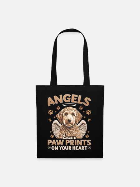 Goldendoodle Dog Breed - Stoffbeutel - Schwarz