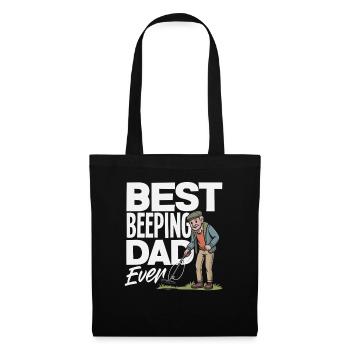 Meilleur détecteur de métaux Papa Détecteur de métaux - Sac en tissu - noir - Devant