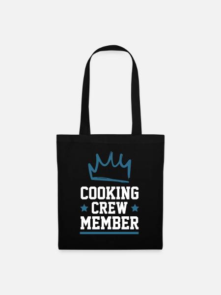 Cooking Crew - Stoffbeutel - Schwarz