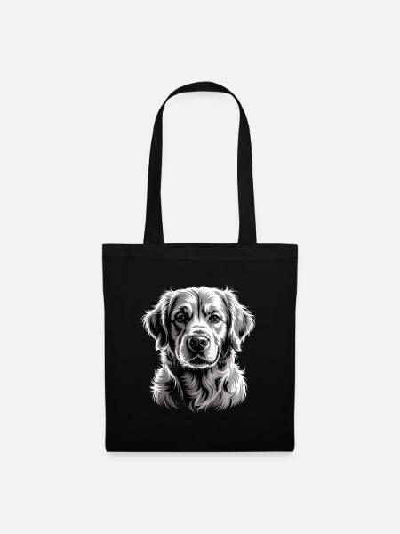 Labrador - Stoffbeutel - Schwarz