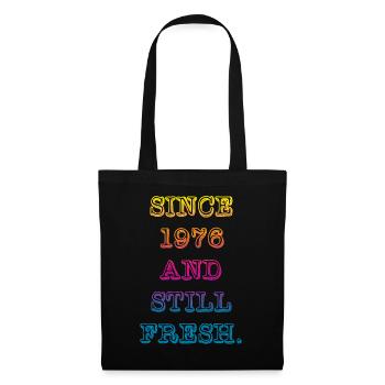 Millésime 1976 - Sac en tissu - noir - Devant